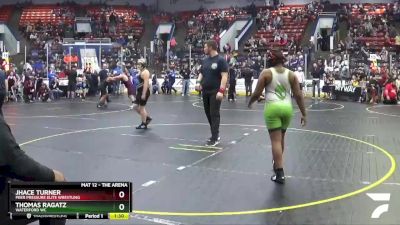 150 lbs Quarterfinal - Thomas Ragatz, Waterford WC vs Jhace Turner, Peer Pressure Elite Wrestling