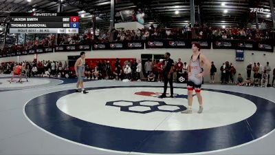 86 kg Champ. Round 3 - Jaxon Smith, DMV RTC vs Thomas Sandoval, Bears Regional Training Center