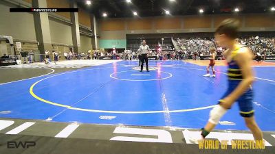 58 lbs Round Of 32 - James Evans, Bartlesville Wrestling Club vs Enzo Zaragoza, Cloverdale