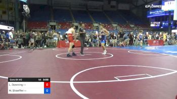 145 lbs Cons 64 #2 - Lane Downing, Oregon vs Marc Shaeffer, Michigan