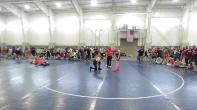 100 lbs Round 1 - Koree Walker, Bear River Wrestling Club vs Hudson Sincock, Team Prestige Wrestling