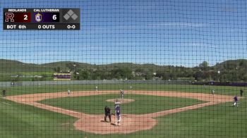 Replay: Redlands vs Cal Lutheran - 2025 Redlands vs Cal Lutheran - DH | Apr 5 @ 11 AM