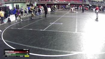 160 lbs Cons. Round 2 - Kason Ayala, Nebraska Elite Wrestling Club vs Teslouch John, GI Grapplers