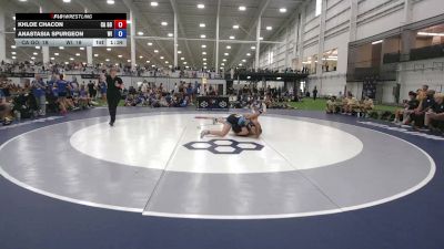 165 lbs Khloe Chacon, California Gold vs Anastasia Spurgeon, Wisconsin