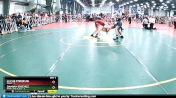 84 lbs Rd# 1 9:00am Friday - Lucas Foreman, POWA vs Damian DuChez, Maryland Black