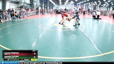 84 lbs Rd# 1 9:00am Friday - Lucas Foreman, POWA vs Damian DuChez, Maryland Black