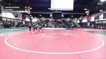 150 lbs Cons. Round 3 - Edward Gutierrez, Heritage vs Luke Kiefel, Chino