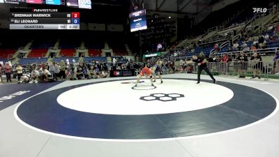 175 lbs Quarters - Brennan Warwick, OH vs Eli Leonard, WI