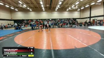 138B Round 1 - Waylon Ritchey, Lockwood (Billings) vs Tyson Andreas, Park / Sweet Grass Co