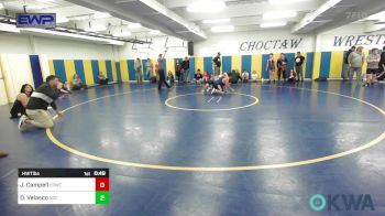 Semifinal - Joel Campell, El Reno Wrestling Club vs Daniel Velasco, Norman Grappling Club