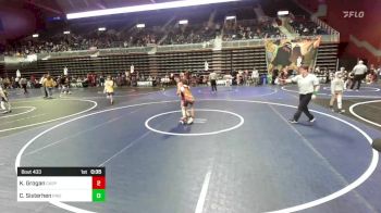 98 lbs Consolation - Kellan Grogan, Casper WC vs Connor Sisterhen, Pikes Peak Warriors