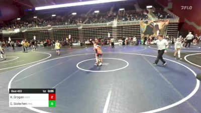 98 lbs Consolation - Kellan Grogan, Casper WC vs Connor Sisterhen, Pikes Peak Warriors