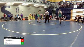 120 lbs. Champ. Round 2 - Danica Ballard, Smithville vs Audrey Scherer, Lindbergh