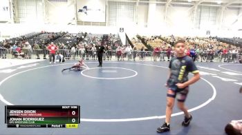 58 lbs Cons. Round 2 - Jensen Dixon, Whitney Point Wrestling vs Johan Rodriguez, GPS Wrestling Club