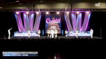 Inspire Athletics - Icons [2026 L6 Limited Coed - Small Day 1] 2026 Coastal at the Capitol Super Nationals