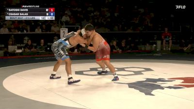 215 lbs 1st Place Match - Satoshi Davis, NV vs Ceasar Salas, IN