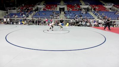 100 lbs Cons 16 #2 - Emily Doolittle, FL vs Kristina Kent, UT