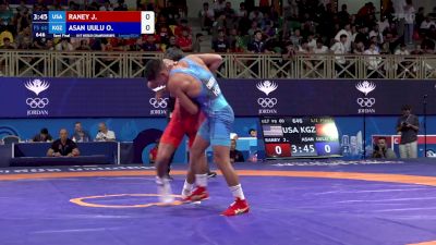 60 kg 1/2 Final - Jordyn Raney, United States vs Omurbek Asan Uulu, Kyrgyzstan