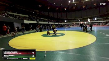 64 lbs Semifinal - Reid Harris, Mathews vs Joshua Taylor, Williamsburg Wrestling Club