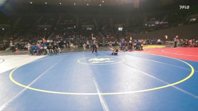 6A Boys 106 lbs Champ. Round 1 - Vinson Ashe, David Douglas Boys vs Timothy Hill, West Linn Boys