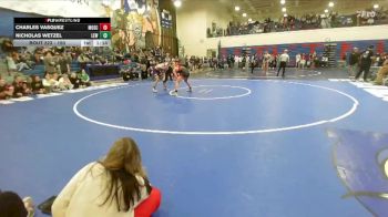 150 lbs Cons. Round 2 - Charles Vasquez, Moscow vs Nicholas Wetzel, Lewiston