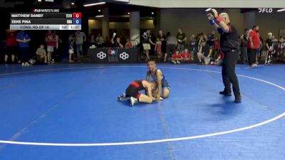 67 lbs Cons. Rd Of 16 - Matthew Danby, Team Tugman vs Zeke Pina, Sunnyside Wrestling Academy