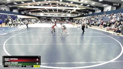 133 lbs Quarterfinal - Rcey Ortega, Liberty vs Colin Menier, The College Of New Jersey