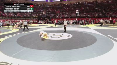 106 lbs Champ. Rd Of 16 - Collin Bagdonas, Perrysburg vs Greyson Boner, Harrison