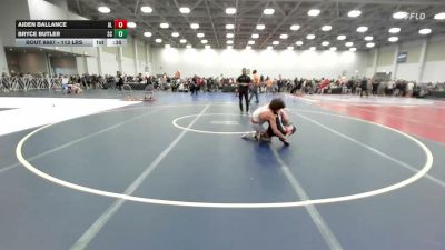 113 lbs Consi Of 32 #2 - Aiden Ballance, AL vs Bryce Butler, SC