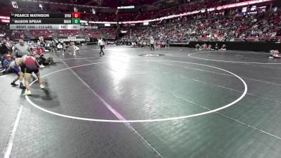 113 lbs Cons. Semis - Mason Spear, Waunakee vs Pearce Mathison, Sparta