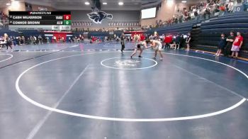 190 lbs Consolation 3rd - Connor Brown, Allen White vs Cash Wilkerson, Austin Vandegrift