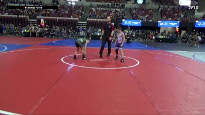 81 lbs Champ. Round 1 - Kash Aiassa, Belgrade Little Guy vs Harold Cronk, Mountain Man