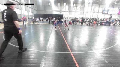 12U Girls - 75 lbs Champ. Round 1 - Harper Pettitt, WI vs Bella Kunzler, ID