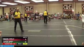 56 lbs Finals (8 Team) - Carter Hardy, ACES Wrestling vs Michael Anello, Buxton
