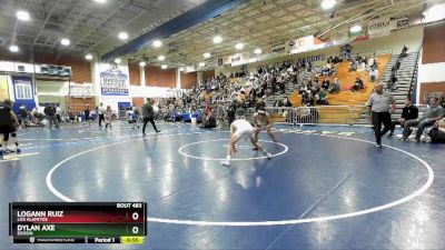 106 lbs Cons. Round 5 - Logann Ruiz, Los Alamitos vs Dylan Axe, Edison