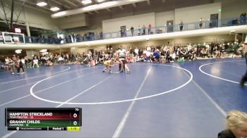 73 lbs Semis & 3rd Wb (16 Team) - Hampton Strickland, Team Prestige vs Graham Childs, Champions