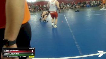 213-217 lbs Round 1 - Joshua Edwards, Oswego East vs Johnathan Marti, Waukon