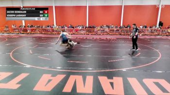 174 lbs Semifinal - Joseph Lashuay, Cornerstone vs Jacob Gonzales, Rochester Christian University