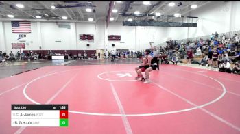 195 lbs Round Of 16 - Cayleb Alvarez-James, Portland vs Brody Grecula, Canton