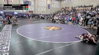 165 lbs Champ. Round 1 - Thomas Clark, Stewart Creek vs Luke Childs, Franklin