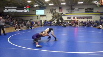 138 lbs 3rd Place Match - Damian Hoover, Nevada vs Eli Cruikshank, South Tama County