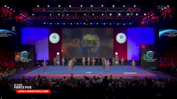 KC Cheer - FIERCE 5 [2025 L6 Senior Small Coed Finals] 2025 The Cheerleading Worlds