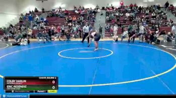 220 lbs Champ. Round 2 - Colby Harlin, Natrona County vs Eric Resendiz, Cheyenne East