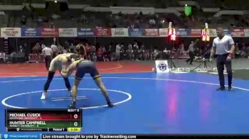 149 lbs Placement Matches (8 Team) - Michael Cusick, Kutztown University vs Hunter Campbell, Averett University