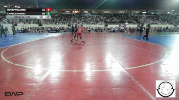 130 lbs Consi Of 8 #2 - Kord Williams, Elgin Wrestling vs Chance Dewey, Tulsa Blue T Panthers