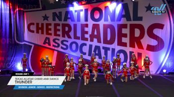 Texas Allstar Cheer and Dance - Thunder [2024 L1 Junior - Novice - Restrictions Day 1] 2024 NCA San Marcos Classic