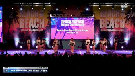 L2.1 - Rec Performance Elite - 11-18Y [2026 Day 2 REVENGE] 2026 ACDA Reach the Beach Rec Nationals