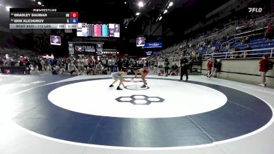113 lbs Cons. Quarters - Bradley Bauman, OH vs Erik Klichurov, IL