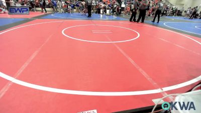 67 lbs Rr Rnd 3 - Logan Ponce, Quezada Wrestling Academy vs Boston Bollinger, Tulsa Blue T Panthers