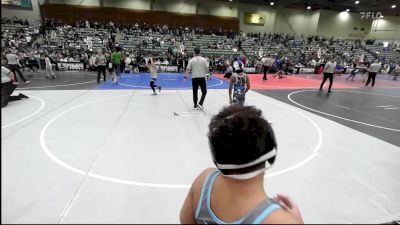 98 lbs Consi Of 4 - Amari Carr, Core Wrestling vs James Marshall, Lewis Academy